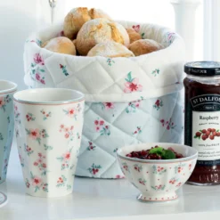 GreenGate French Latte Cup Becher Elsy white