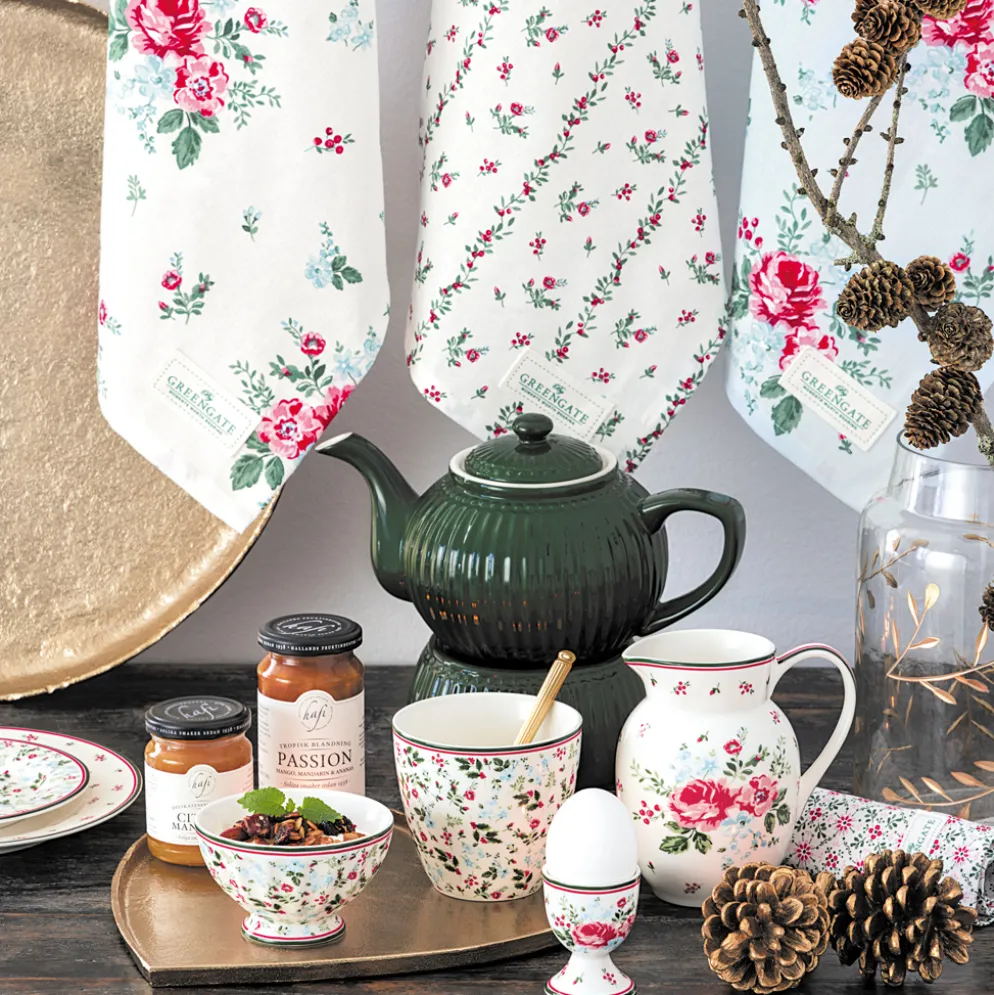 GreenGate French Latte Cup Carty white