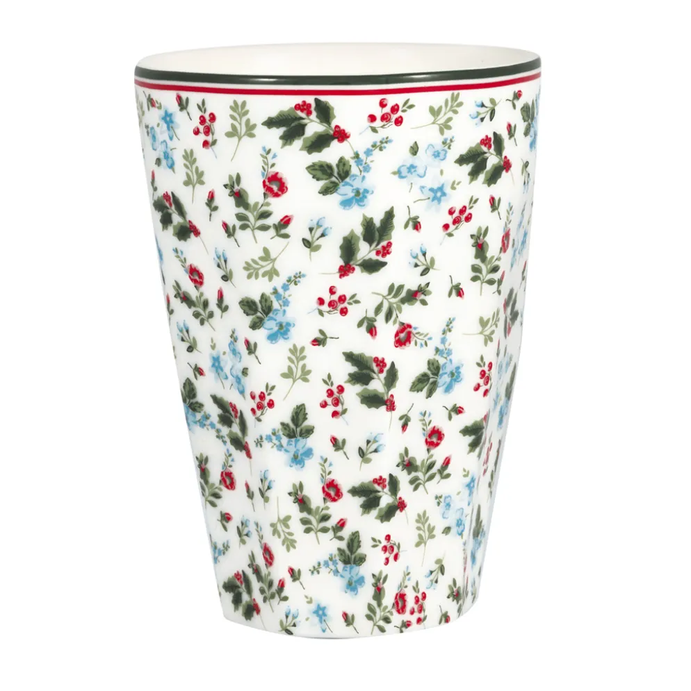 GreenGate French Latte Cup Carty white