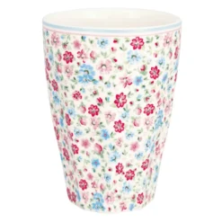 GreenGate French Latte Cup Louisa white