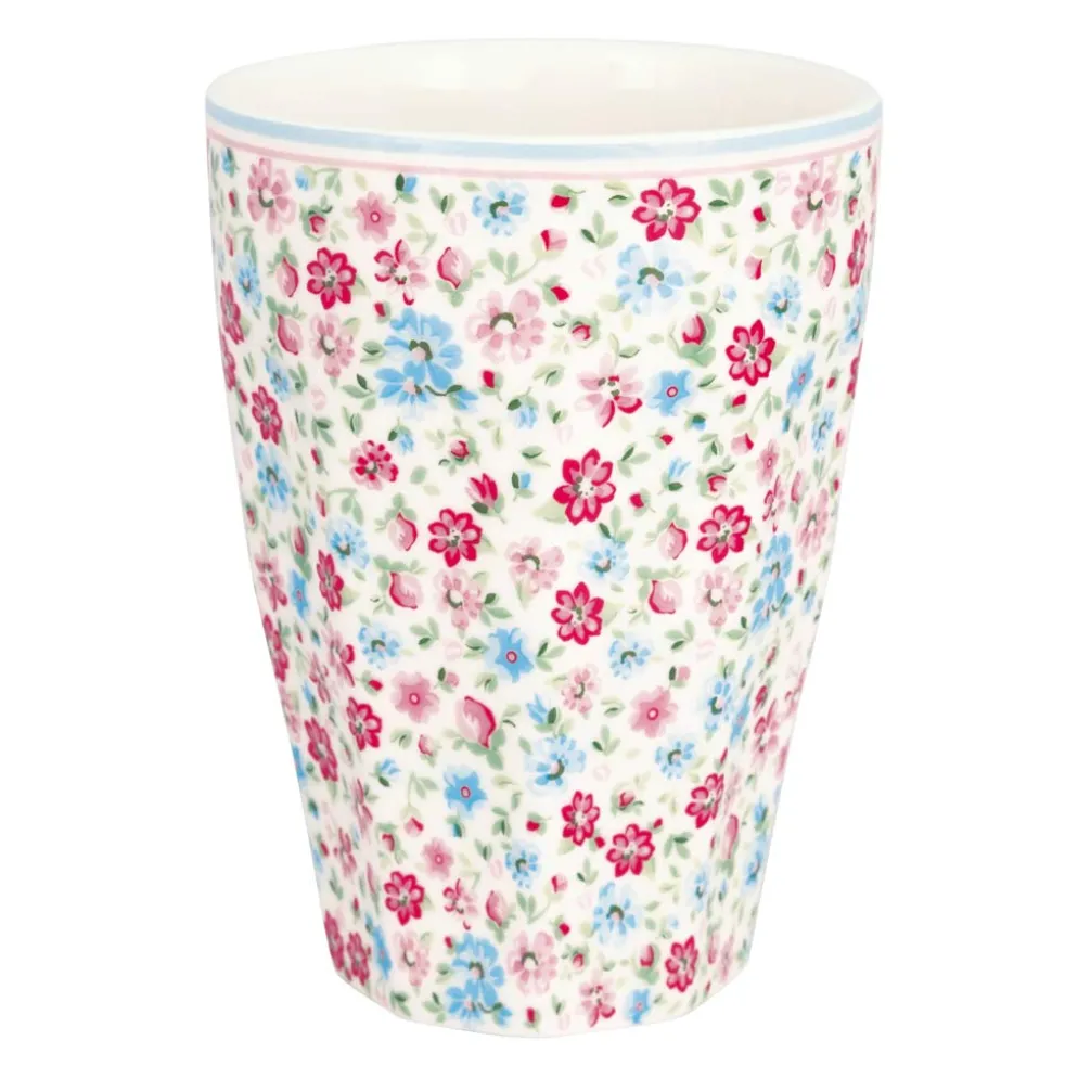 GreenGate French Latte Cup Louisa white