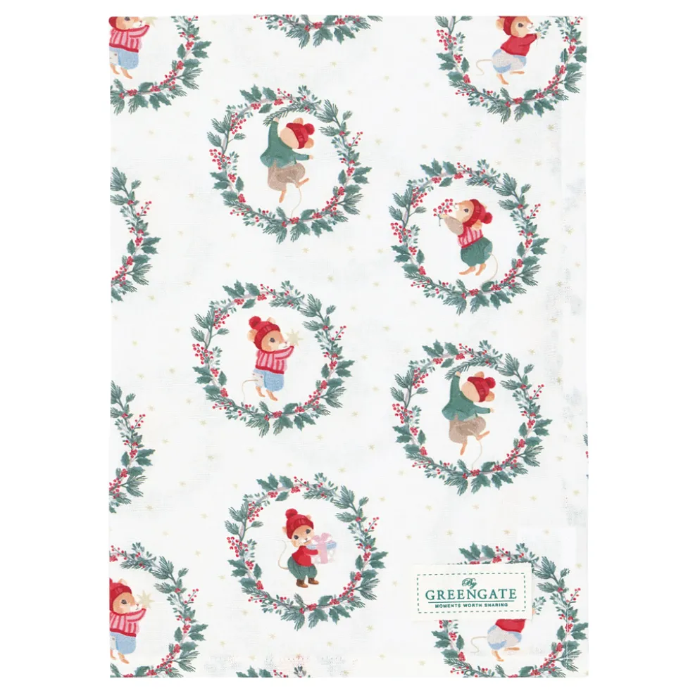 GreenGate Geschirrtuch Joanni white