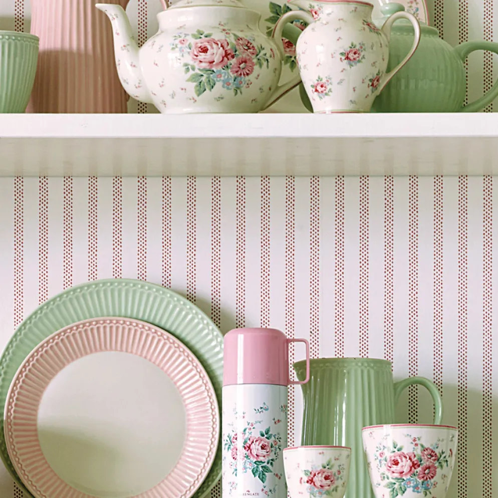 GreenGate großer Porzellan Teller Alice Pale Green 26 cm