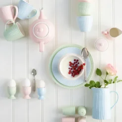 GreenGate großer Porzellan Teller Alice Pale Green 26 cm