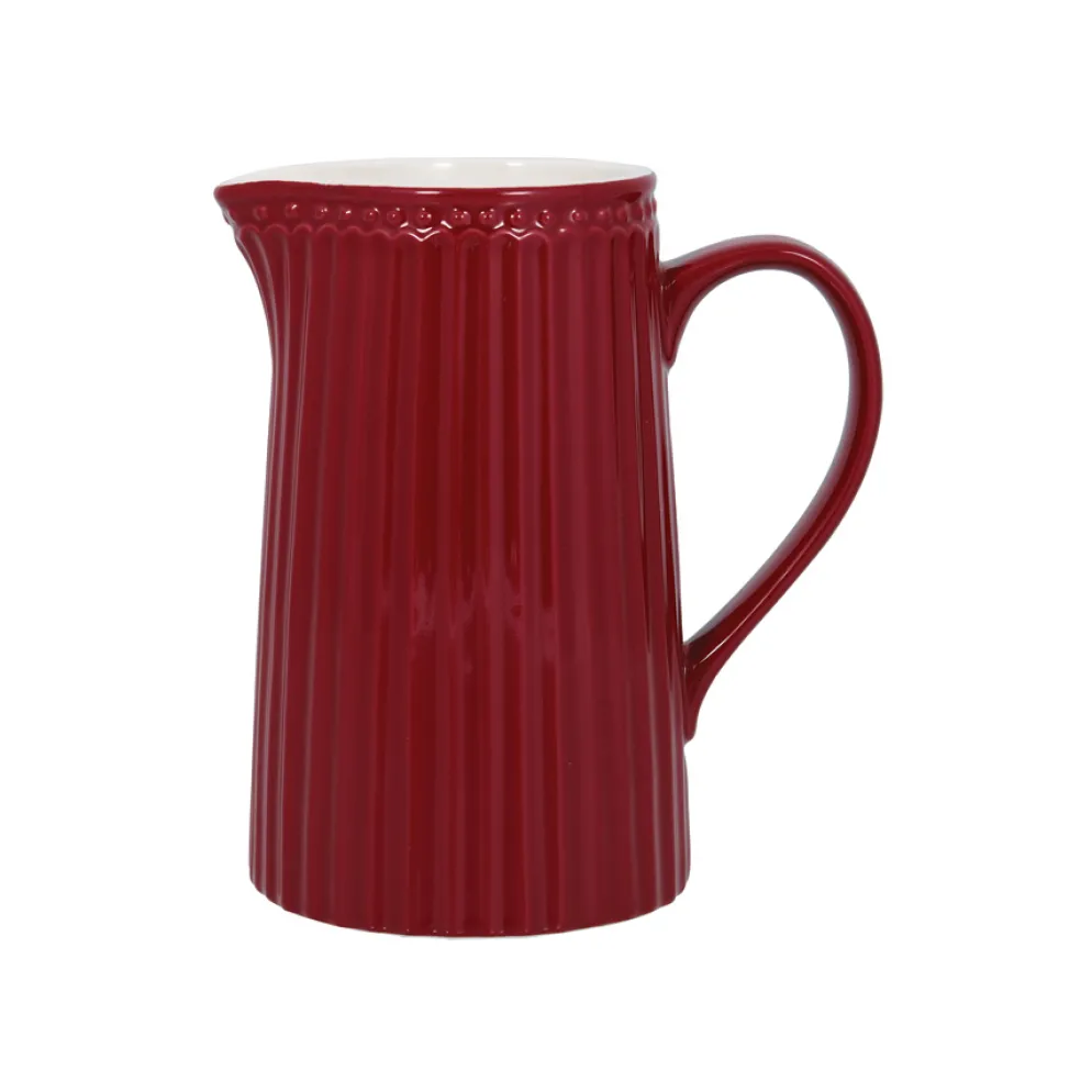 GreenGate Krug Alice claret red 1L