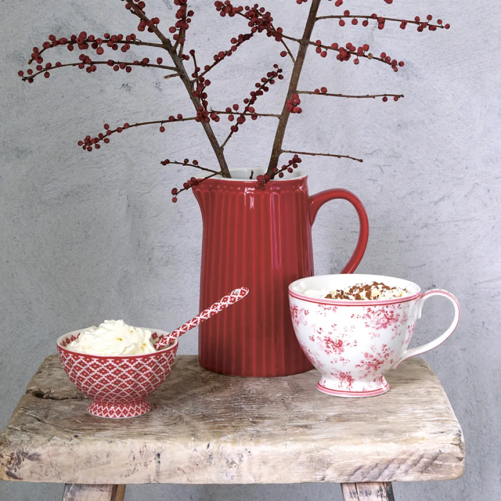 GreenGate Krug Alice Red 1l