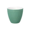 GreenGate Latte Cup Becher Alice Dusty Green