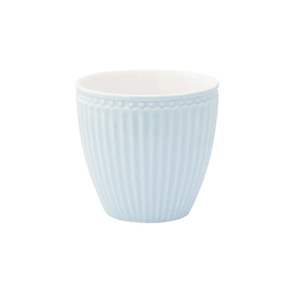 GreenGate Latte Cup Becher Alice Pale Blue
