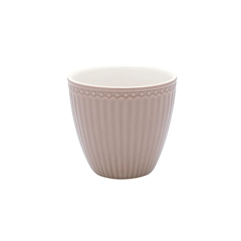 GreenGate Latte Cup Becher Alice Hazelnut Brown