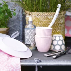 GreenGate Latte Cup Becher Alice Pale Pink