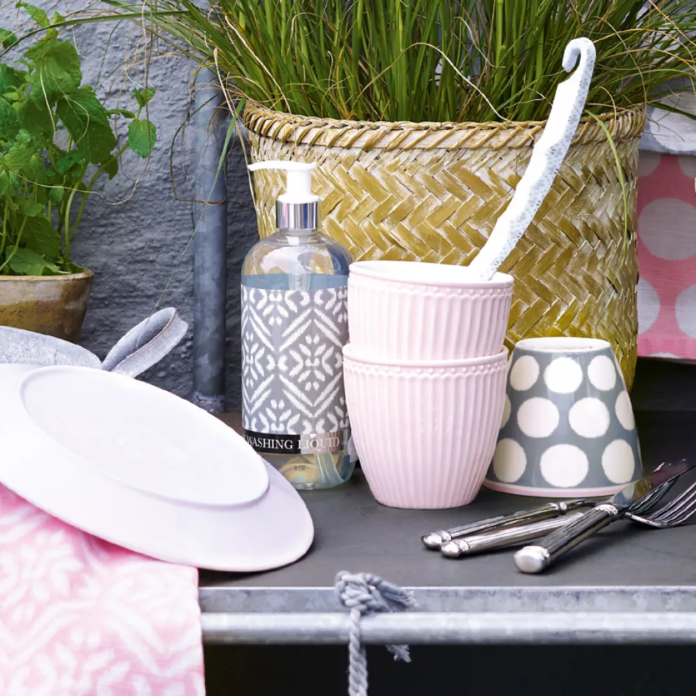GreenGate Latte Cup Becher Alice Pale Pink