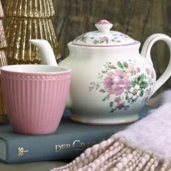 GreenGate Latte Cup Becher Alice Dusty Rose