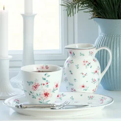 GreenGate Latte Cup Becher Alasie white
