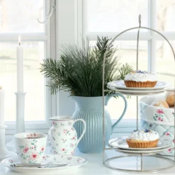 GreenGate Latte Cup Becher Alasie white