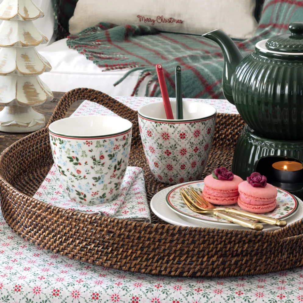 GreenGate Latte Cup Becher Carty white