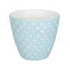 GreenGate Latte Cup Becher Dotty pale blue
