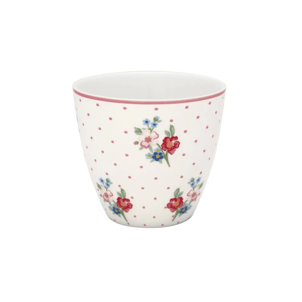 GreenGate Latte Cup Becher Eja White