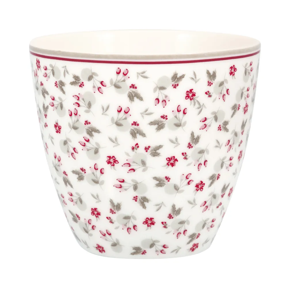 GreenGate Latte Cup Becher Gale white