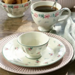 GreenGate Latte Cup Becher Jalia white
