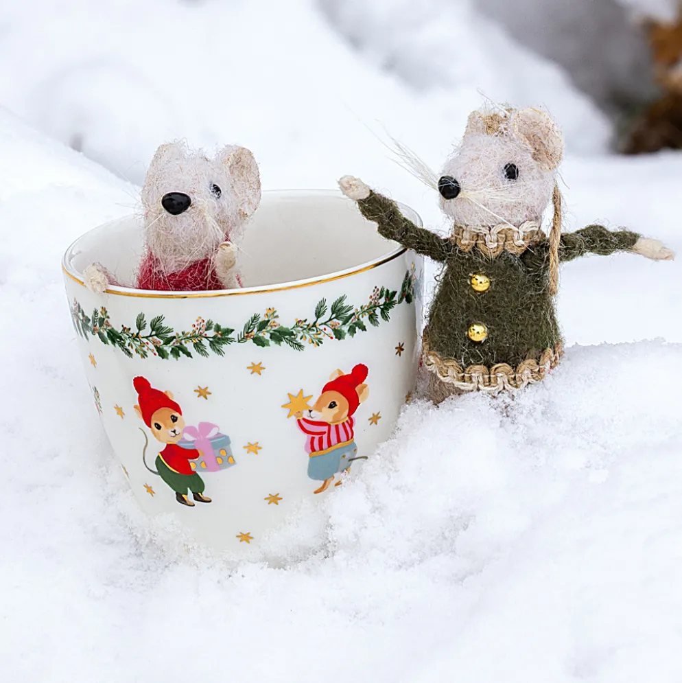 GreenGate Latte Cup Becher Joanni white