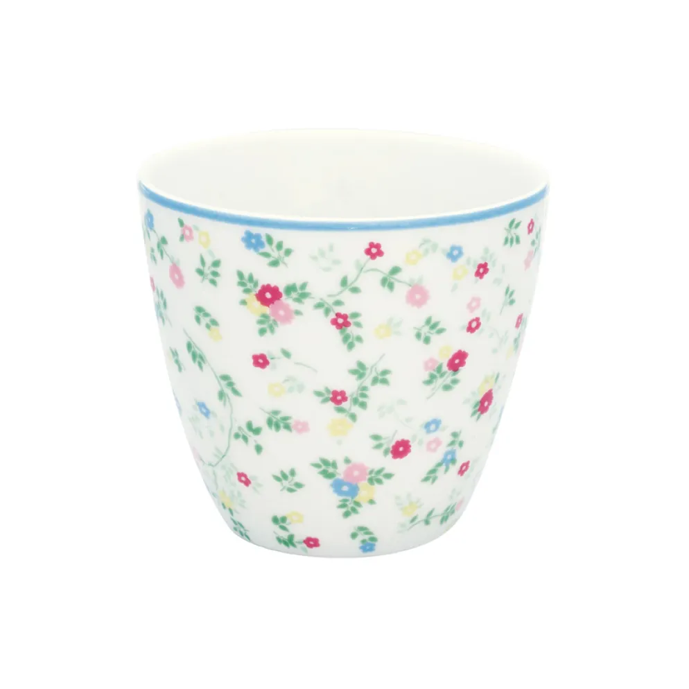 GreenGate Latte Cup Becher Leona white