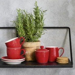 GreenGate Milchkännchen Alice Red
