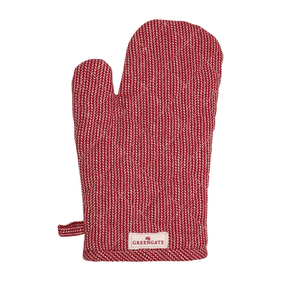 GreenGate Ofenhandschuh Alicia red