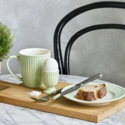 GreenGate Porzellan Tasse Alice Pale Green