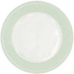 GreenGate Porzellan Teller Alice Pale Green 23 cm