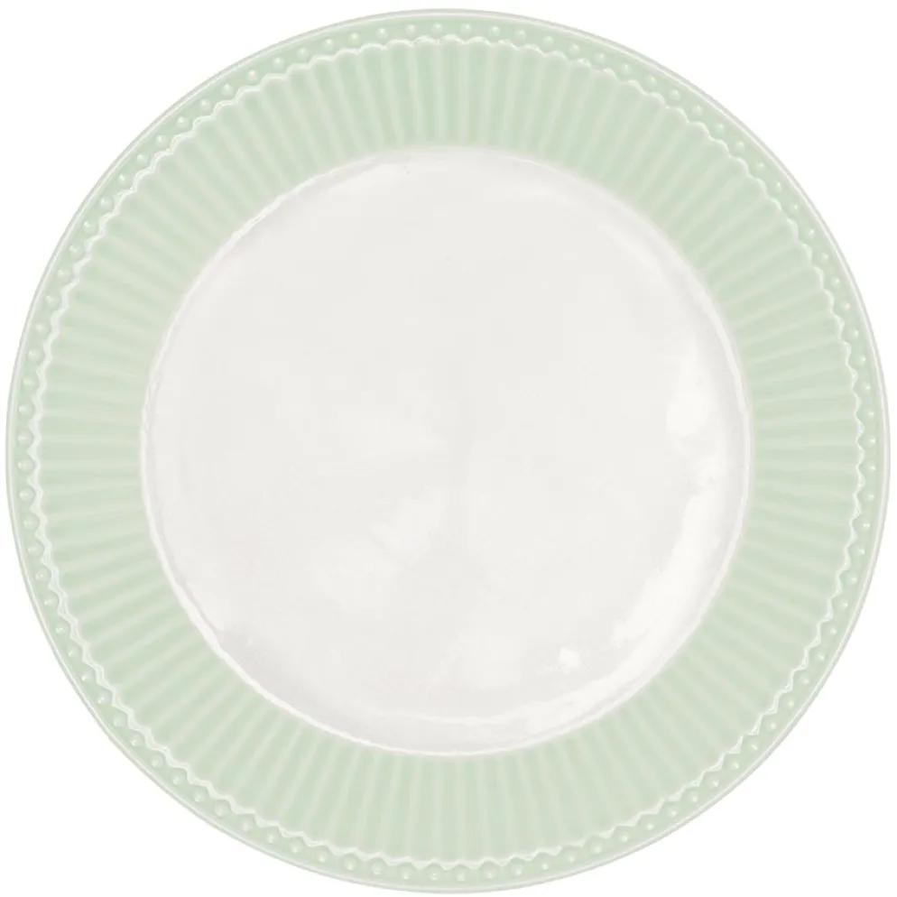 GreenGate Porzellan Teller Alice Pale Green 23 cm
