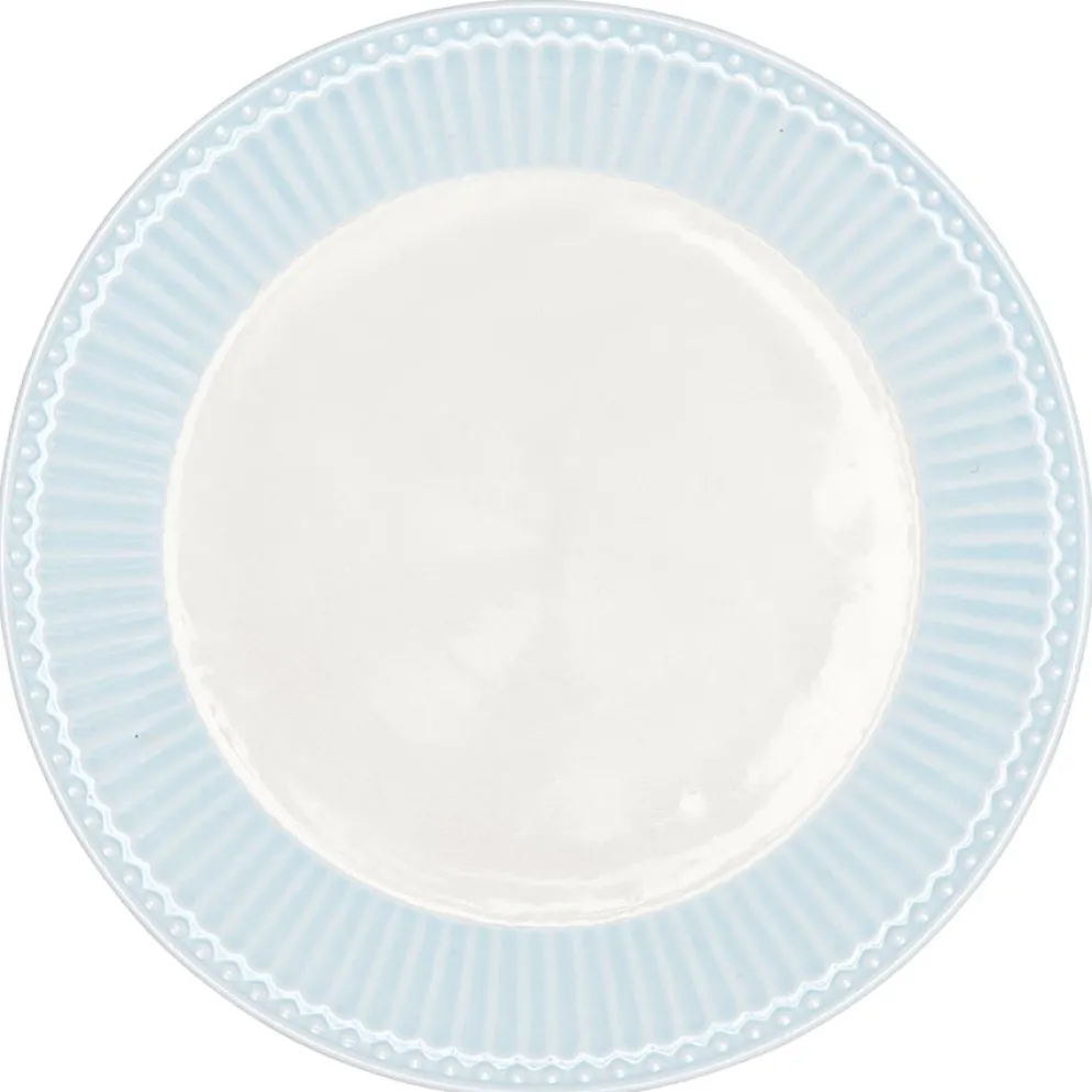 GreenGate Porzellan Teller Alice Pale Blue 23 cm