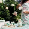 GreenGate Schüssel Alice Dusty Green