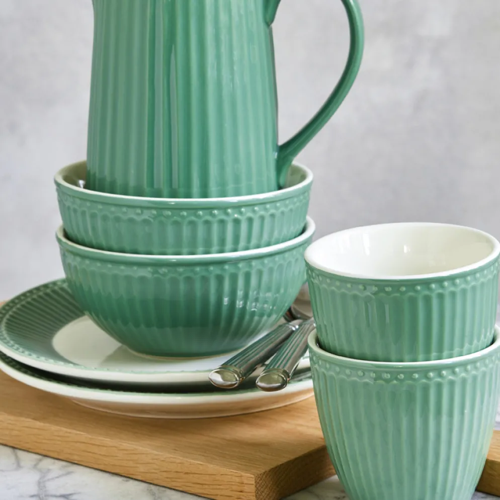 GreenGate Schüssel Alice Dusty Green