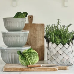 GreenGate Schüssel mit Deckel Alice Red 3er-Set