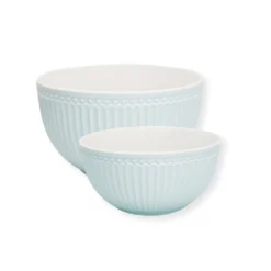 GreenGate Servierschüssel Alice Pale Blue 2er-Set