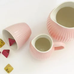 GreenGate Servierschüssel Alice Pale Pink medium