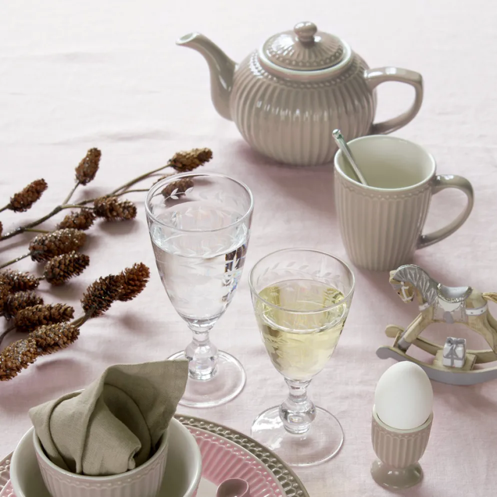 GreenGate Speiseteller Alice Hazelnut Brown 26,5 cm