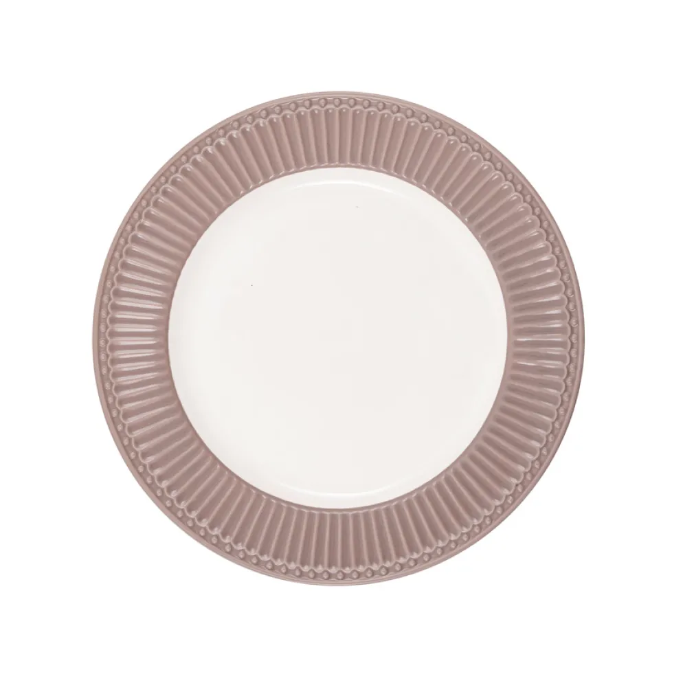 GreenGate Speiseteller Alice Hazelnut Brown 26,5 cm