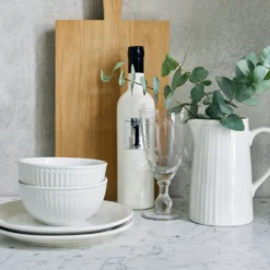 GreenGate Speiseteller Alice White 26,5 cm