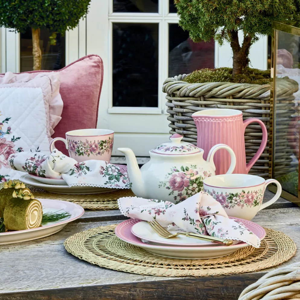 GreenGate Speiseteller Alice Dusty Rose 26,5 cm