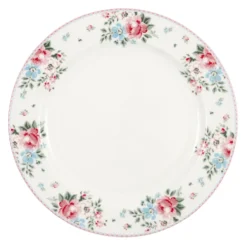 GreenGate Speiseteller Clara white 25,6 cm