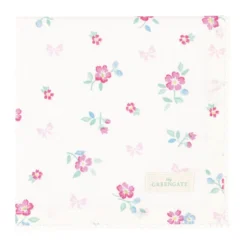GreenGate Stoffserviette mit Spitze Athea white