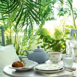 GreenGate Stoffserviette mit Spitze Portia white