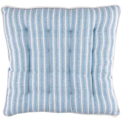 GreenGate Stuhlkissen Alessia pale blue large
