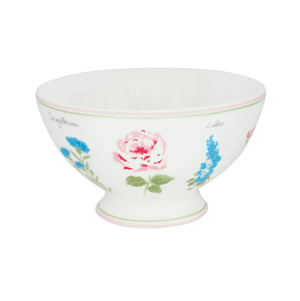 GreenGate Suppenschüssel Agnes white