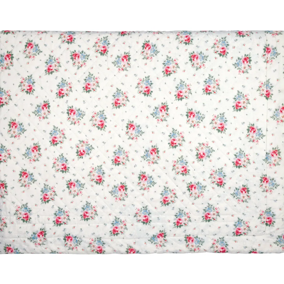 GreenGate Tagesdecke Quilt Clara white 140x220cm