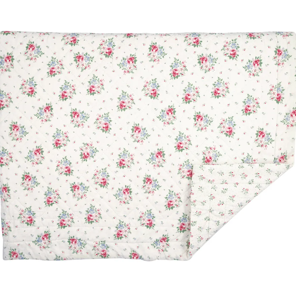 GreenGate Tagesdecke Quilt Clara white 140x220cm