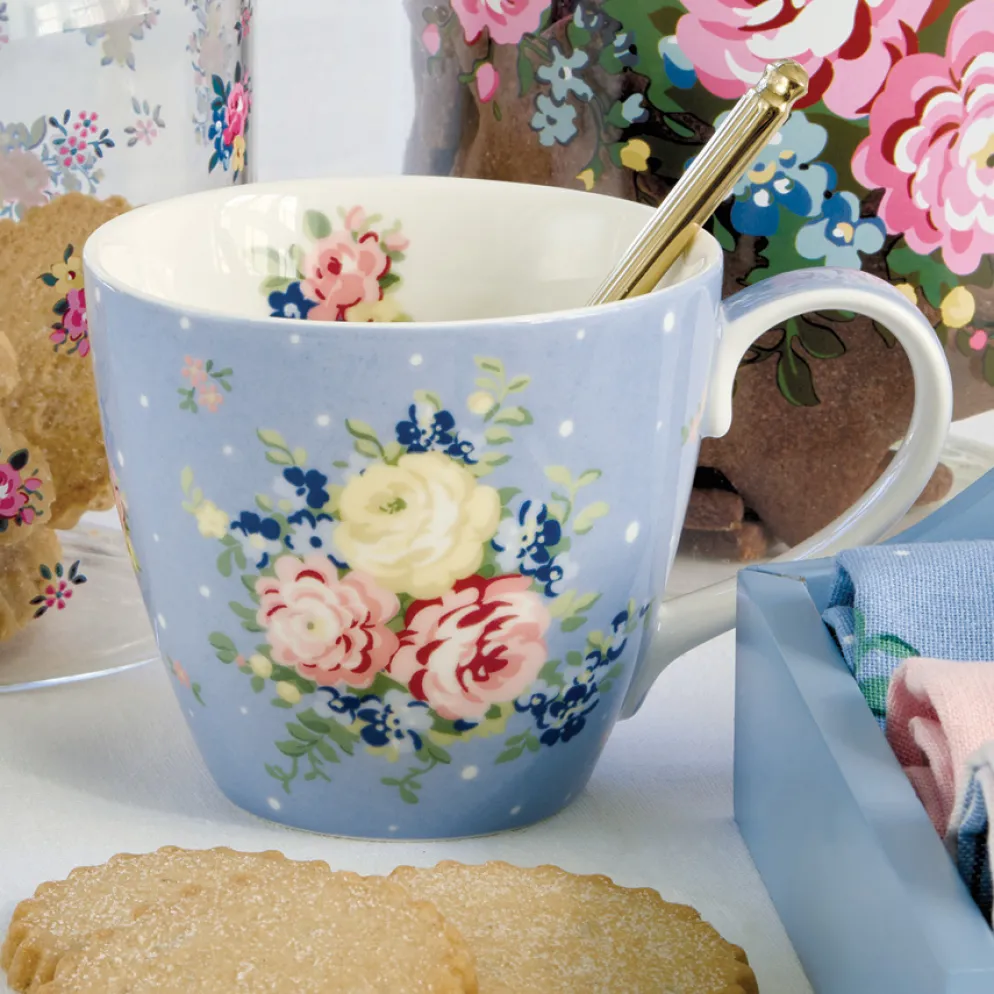 GreenGate Tasse Laura dusty blue