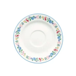 GreenGate Tasse mit Unterteller Elina white