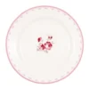 GreenGate Tasse mit Unterteller Elsy white